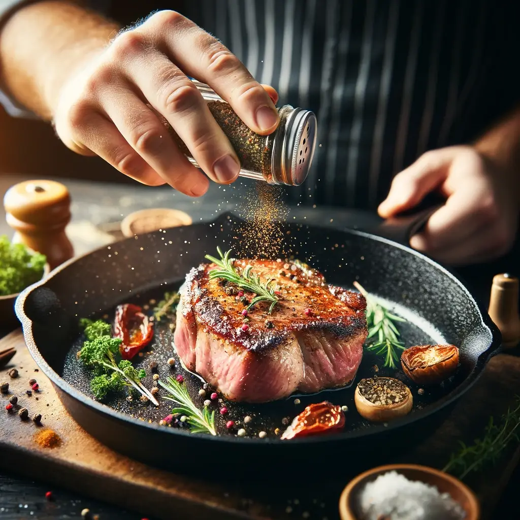 Marinated meat