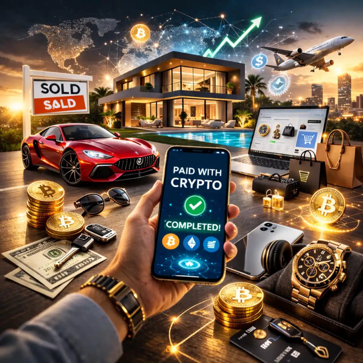 luxury investments, crypto assets